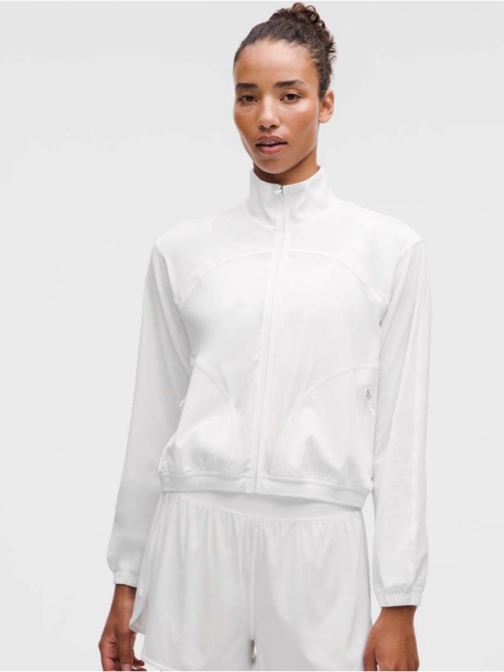 lululemon athletica sleek full Zip running Jacket s